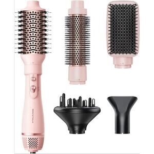 Wavy Talk Blow Dryer Brush Set Air Sculpt 5-in-1 Hot Air Brush Set Multi Styler